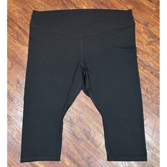 NWOT Old Navy Active Wear Black PowerSoft High-Rise Leggings Go-Dry Women's 4X - Picture 2 of 11